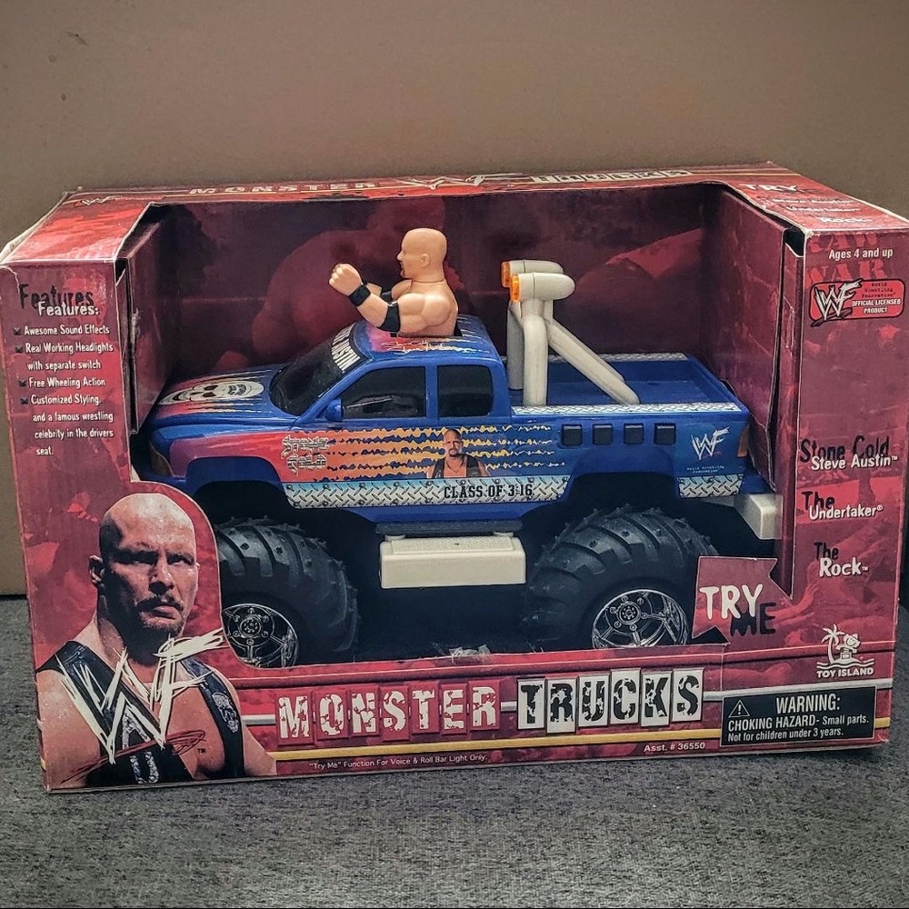 Rare Stone Cold Monster Truck